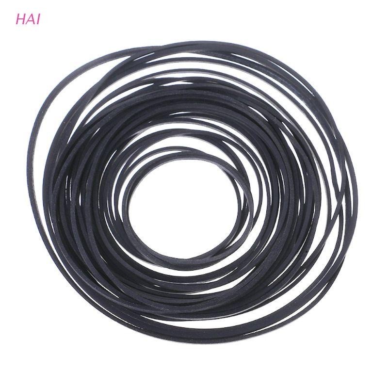 Karet Walkman Tape DVD CD Belt 0.7mm - isi 30pcs