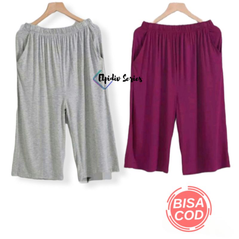 Celana Pendek Santai Harian Atau Tidur Wanita / Short Daily Pants Untuk Dirumah / Celana Pendek Wanita Standar &amp; Jumbo