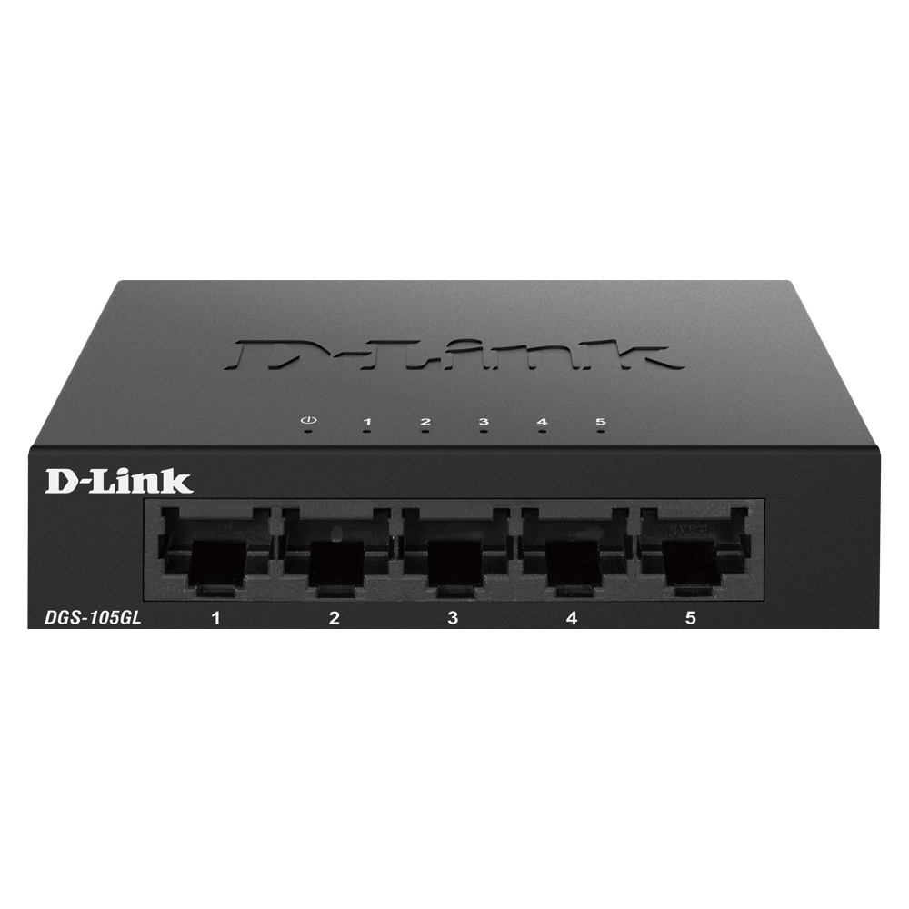 D-LINK DGS-105GL 5-port Gigabit Switch Metal Case Dlink DGS-105 GL