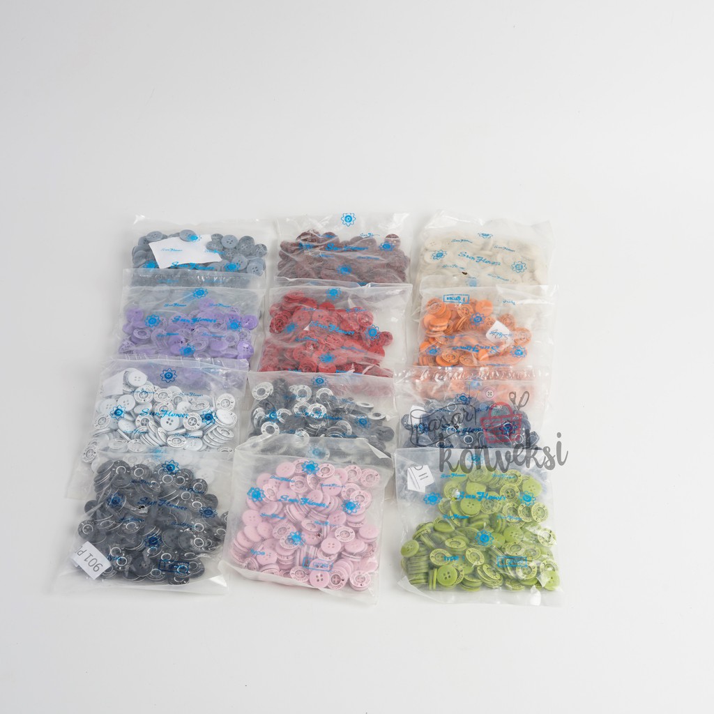 Kancing Executive 13 mm- 1 gross (+/- 144 pcs)