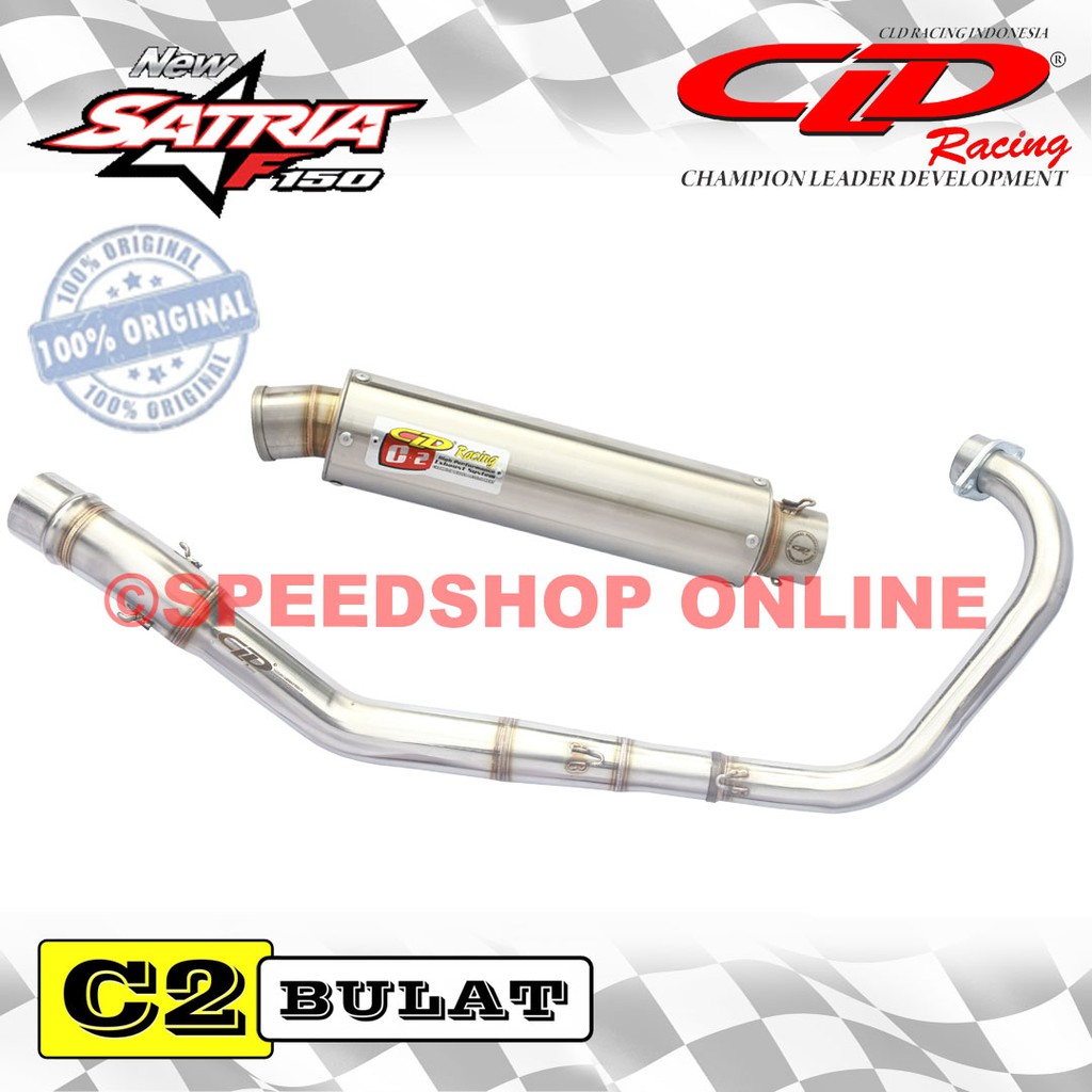 Jual Knalpot Cld Suzuki Satria Fu Karbu Fi Injeksi Original Type C