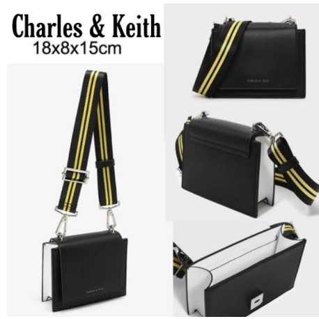 Tas CNK ori import selempang Nylon Strap Crossbody Bag tas CK sling bag