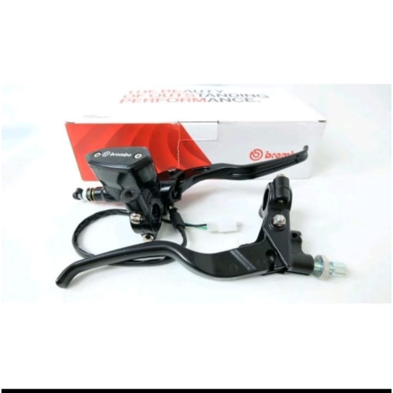HANDLE MASTER REM MODEL RCB PLUS TABUNG MINYAK REM VARIO /BEAT / SCOOPY /MIO / SUPRA / VEGA/ UNIVERS