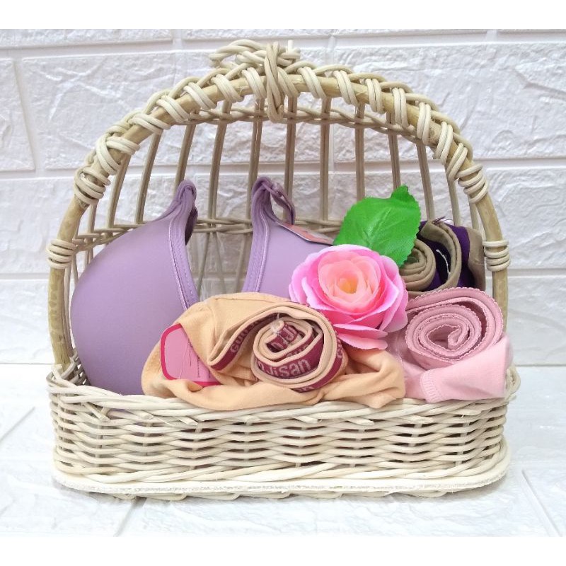PAKET SESERAHAN ROTAN  DALEMAN CD/BH/PAKET HANTARAN  CD BH