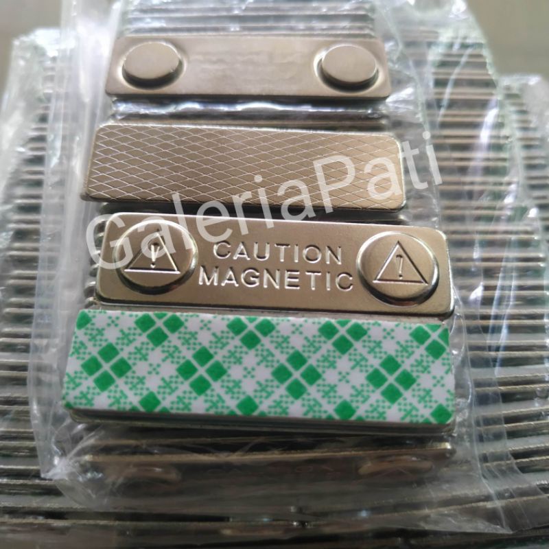 

Magnet Nama Dada || Magnet Name Tag Terbaik Caution Magnetic minimal order 2 biji