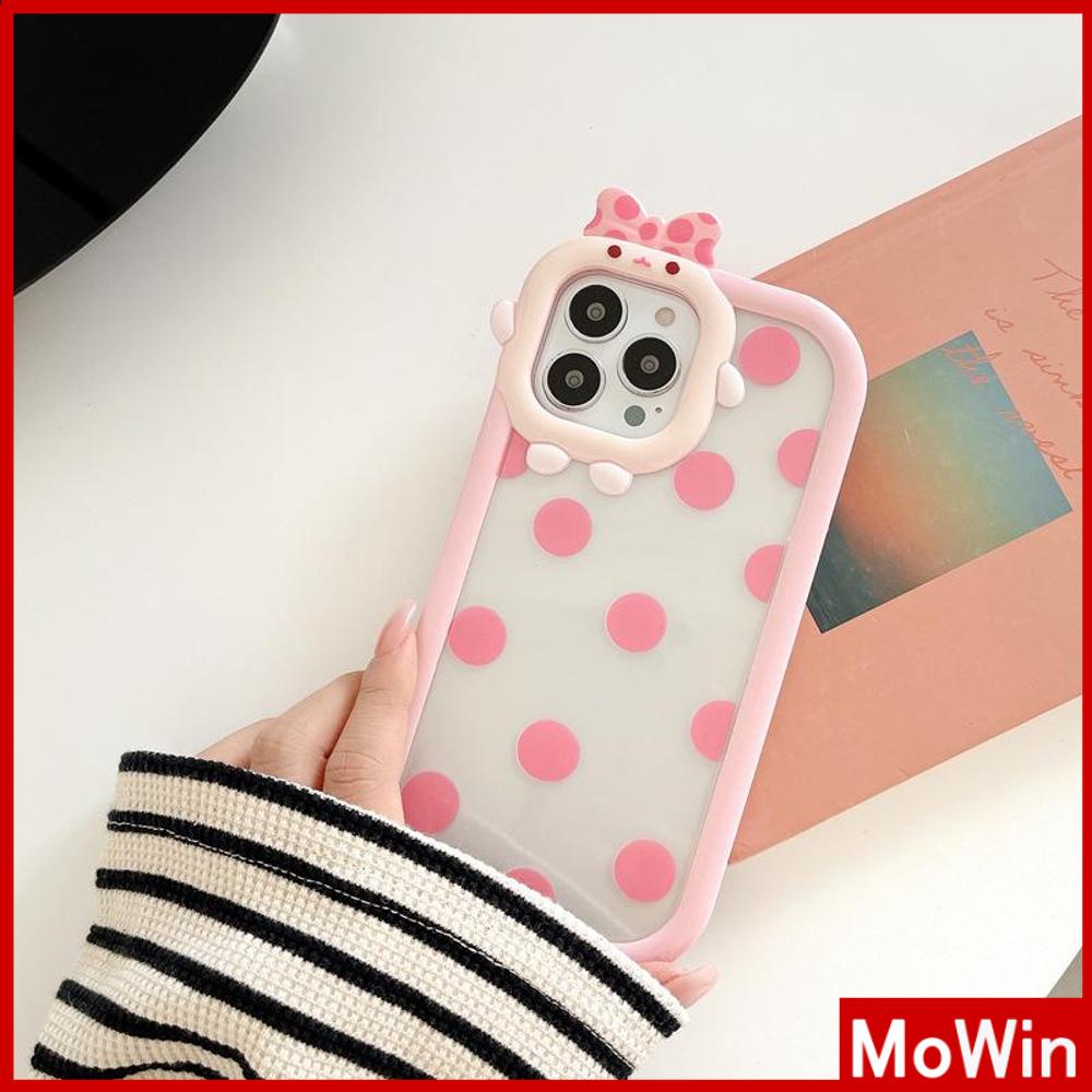 iPhone Case Silicone Soft Case Clear Case Airbag Shock Resistant Protection Camera Smooth Feel Colorful Dot Compatible For iPhone 11 Pro Max 13 Pro Max 12 Pro Max 7Plus xr XS Max
