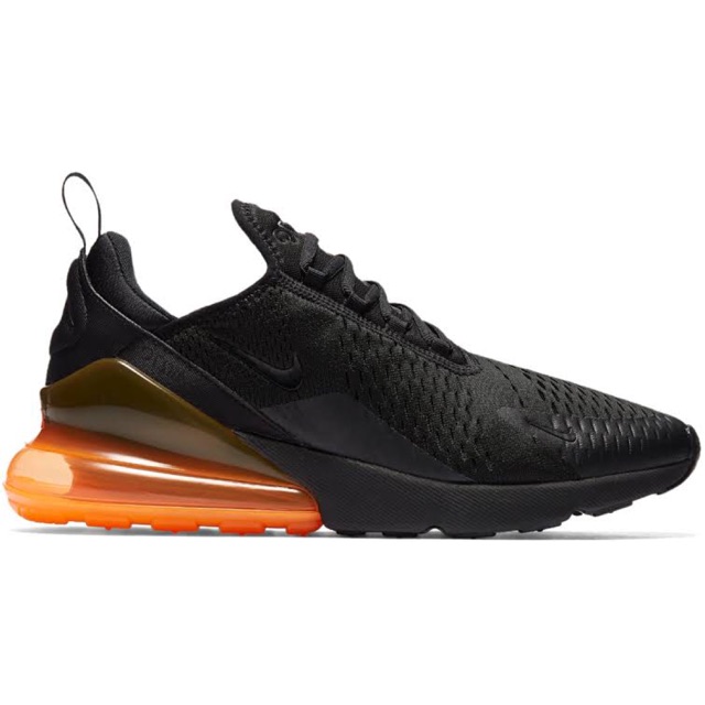 Sepatu Nike Air Max 270 Orange Hell Black