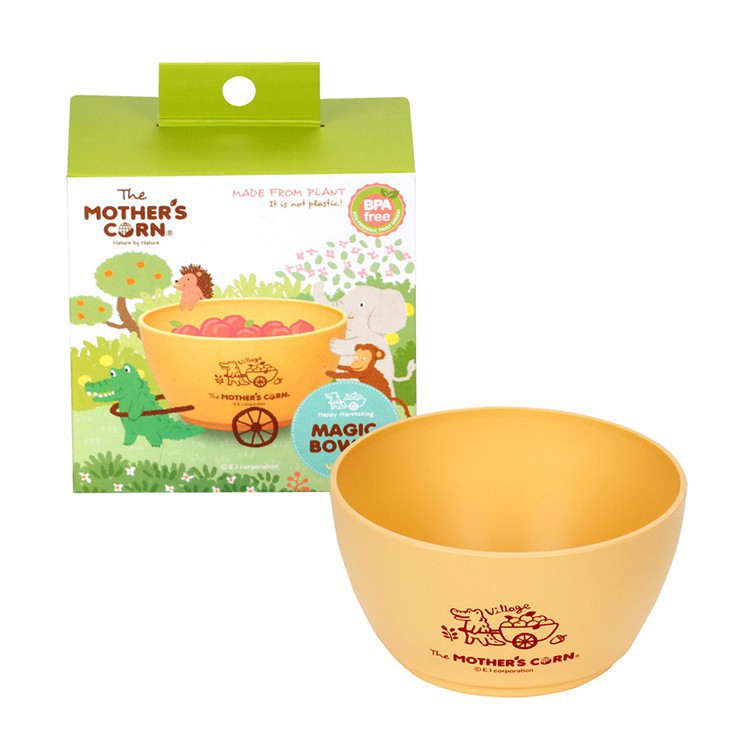 Mother's Corn Magic Bowl With Lid (Tersedia varian ukuran)