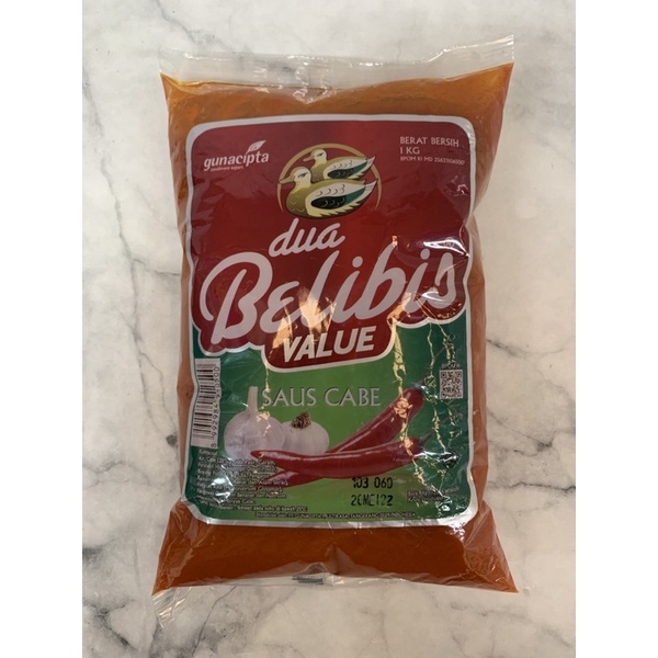 

Saus Cabe Dua Belibis Refill 1kg