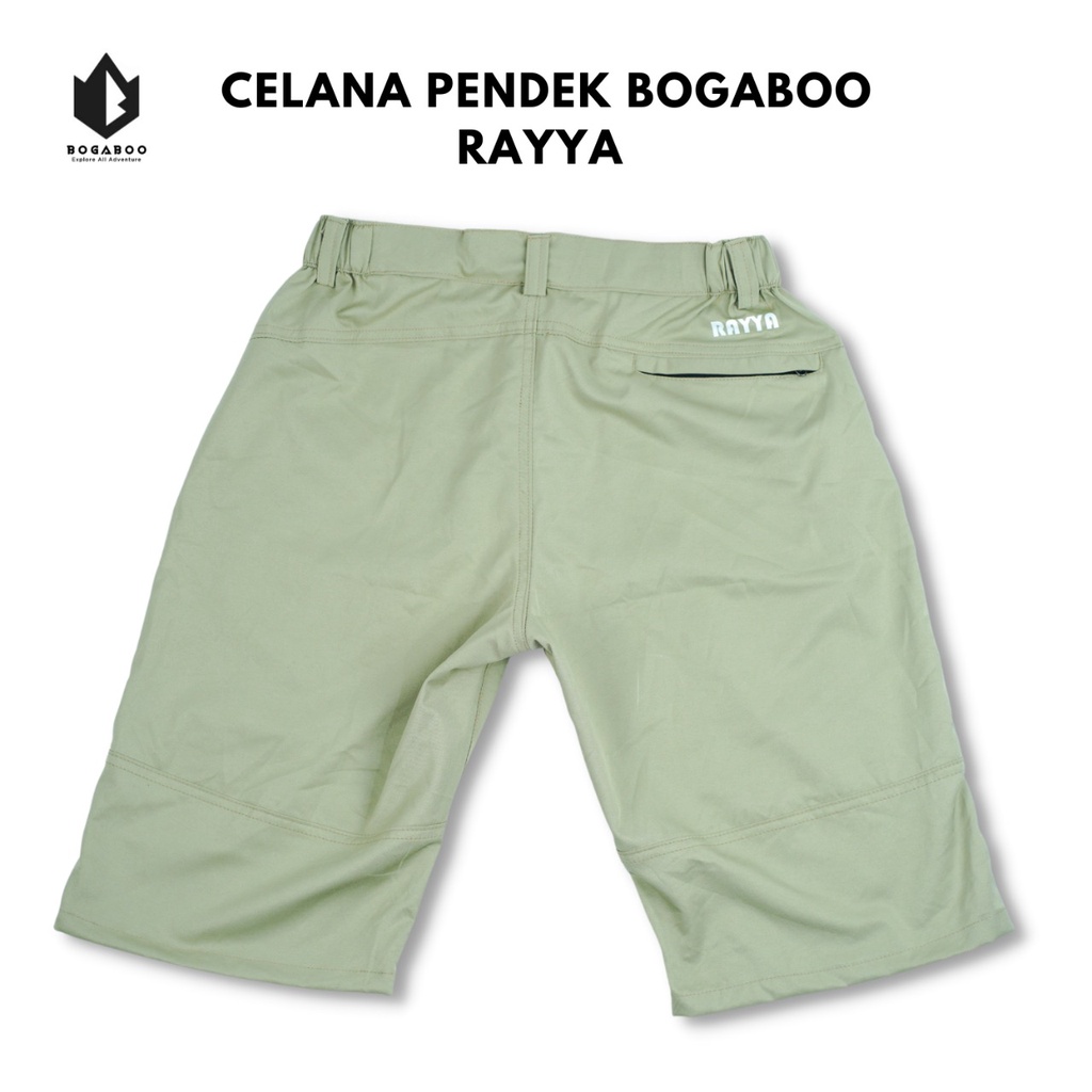 Celana Pendek Cargo Bogaboo Seri RAYYA Quick Dry - Celana Gunung Cargo - Celana Quickdry Hiking