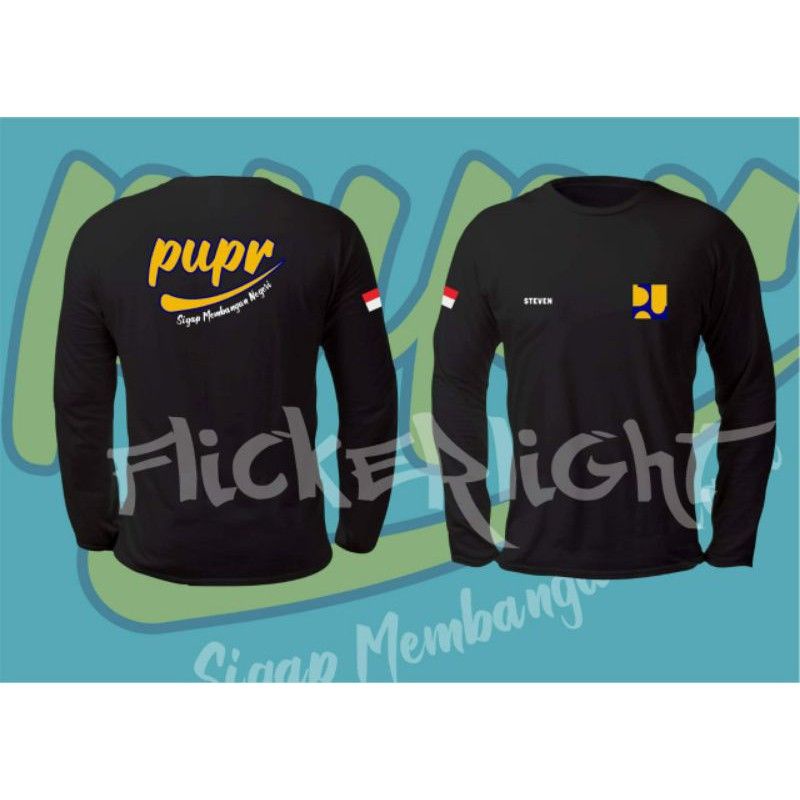 TSHIRT KAOS PUPR /LONGSLEEVE PUPR