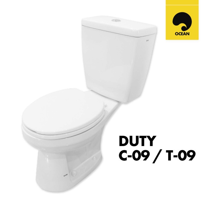 CLOSET DUDUK / KLOSET DUDUK DUTY ORIGINAL / WC DUDUK TOILET MONOBLOCK | C-09 / T-09