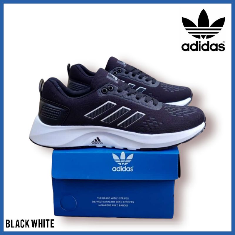 SEPATU OLAHRAGA ADIDAS RUNNING PRIA WANITA UNISEX / SNEAKERS ADIDAS LARI GYM SENAM / SEPATU SEKOLAH KULIAH COWOK CEWEK PROMO