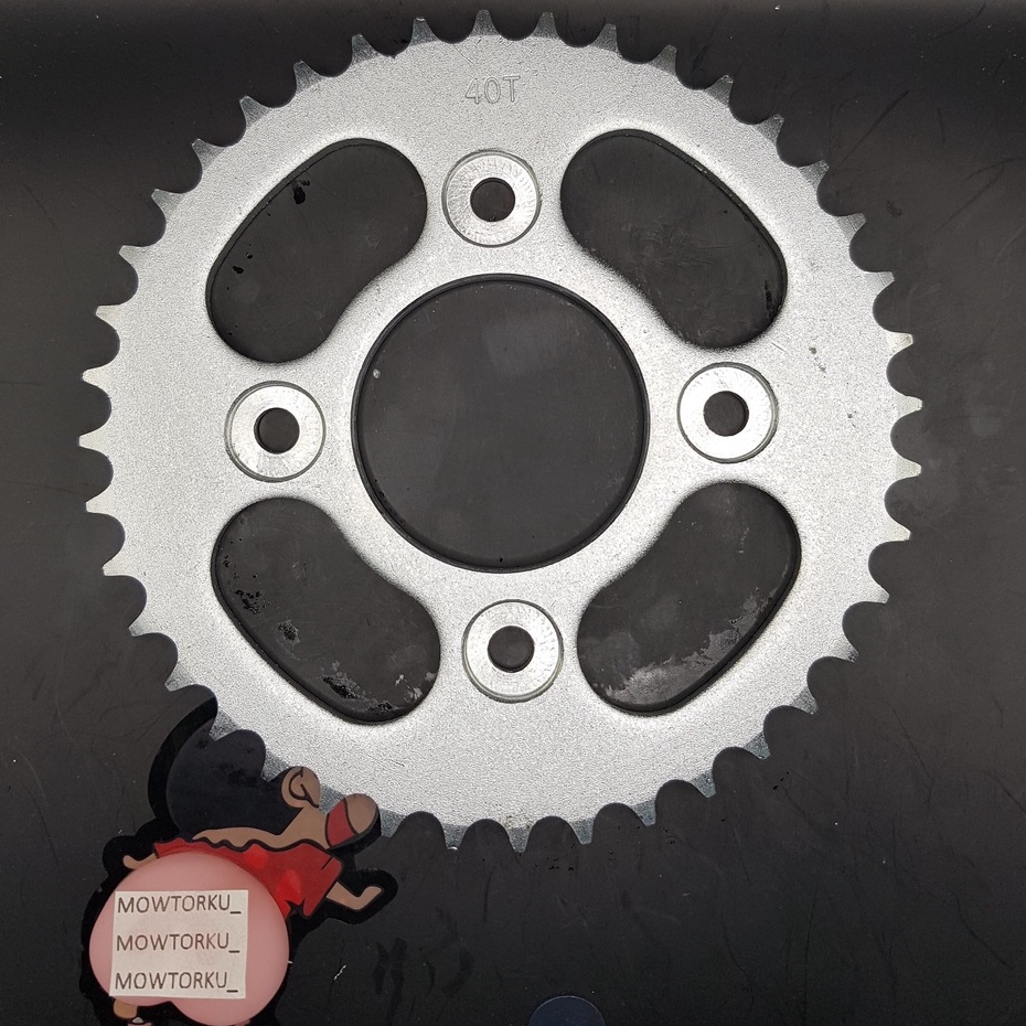 Gear / Gir Belakang Honda Motor Karisma / Supra x 125 DD / Revo absolute / Supra Fit New 40T