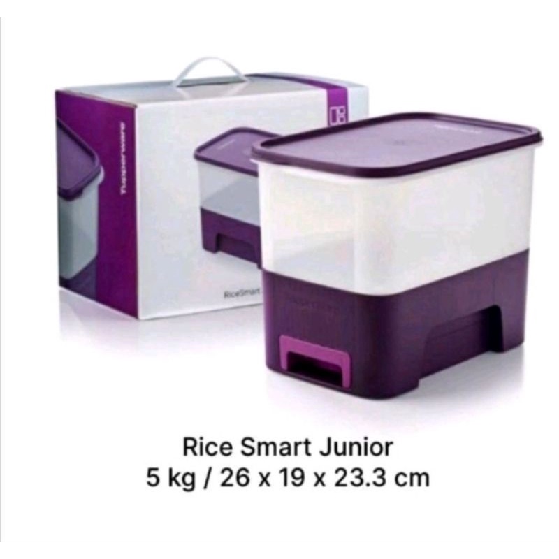 

Tupperware Rice Smart 5kg Tempat Beras dan Serbaguna
