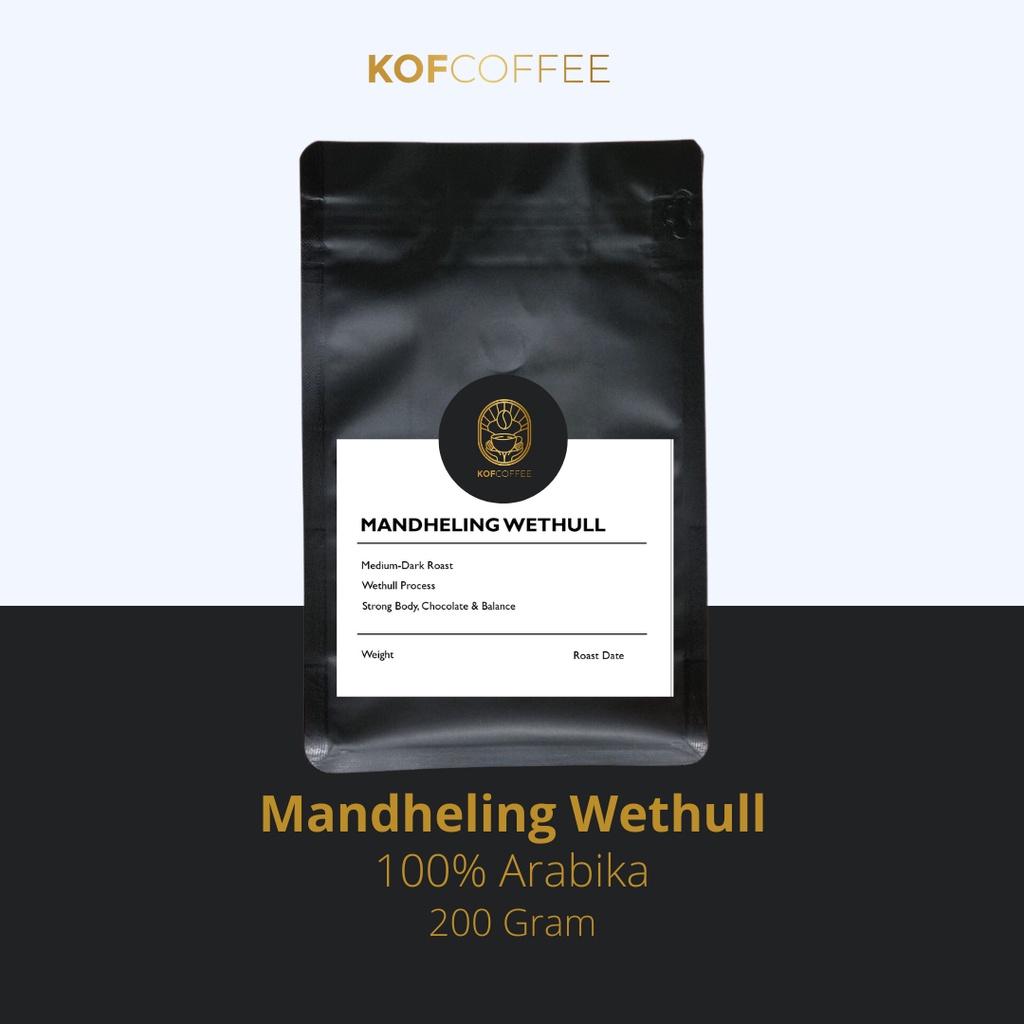 

MANDHELING WETHULL 100% ARABIKA - 200Gram ( KOPI Biji / Bubuk)