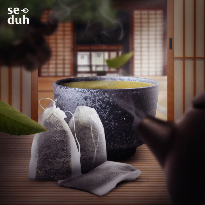 

Ocha Tea Bag / 1 tb Teh Celup Teh Hijau Sencha khas Jepang ( 1 tea bag)