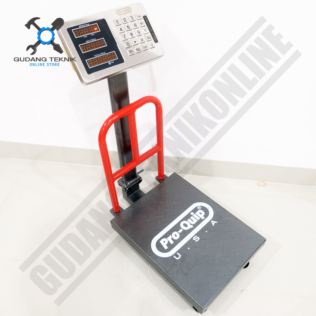 Timbangan Digital Duduk SDS 100kg Rail PROQUIP / Timbangan Duduk Tiang 100 Kg PRO QUIP