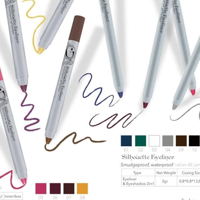 MADAME GIE Silhouette Eyeliner GIRLSNEED77