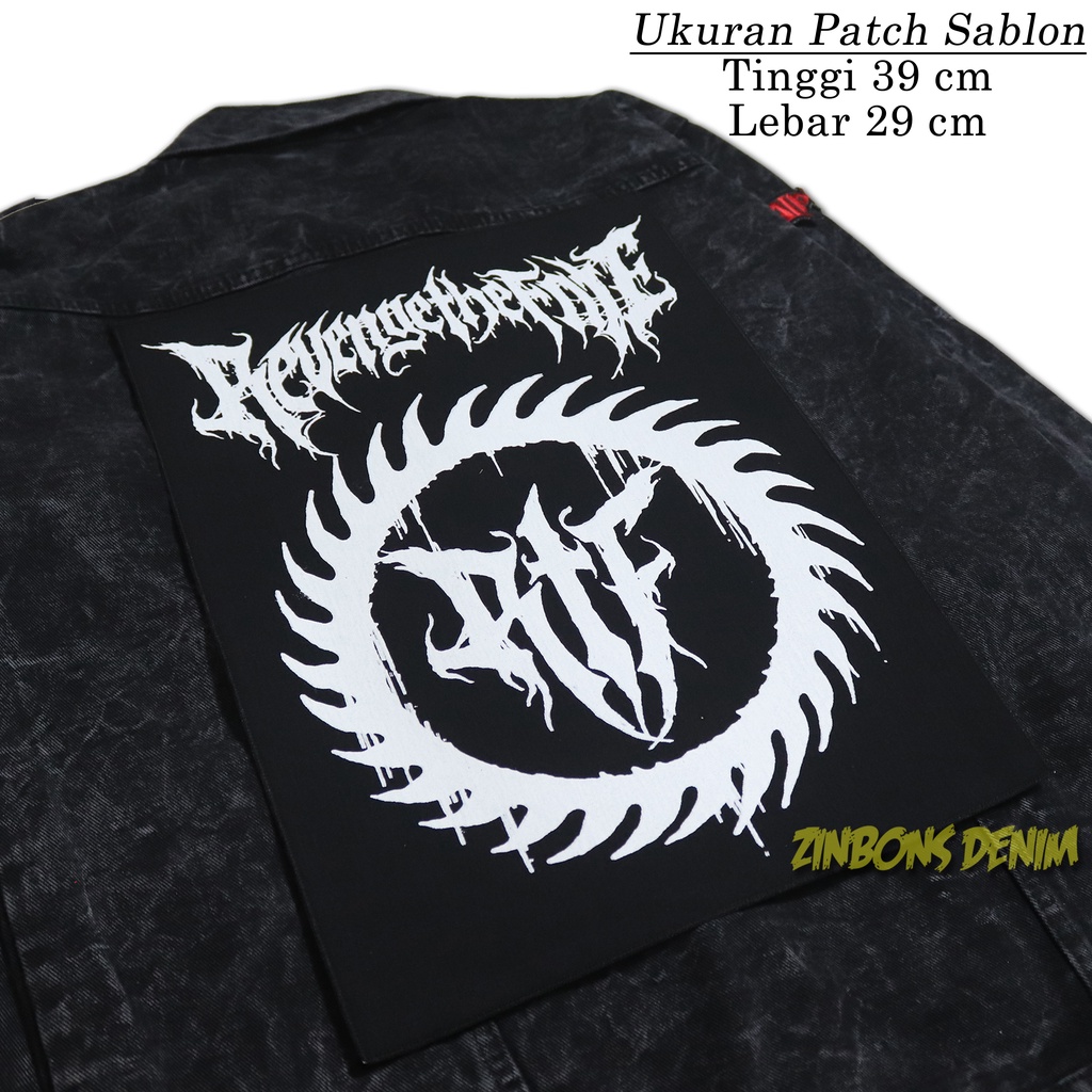 BACKPATCH SABLON PATCH MUSIC PATCH PUNK PATCH KEREN PATCH TERLARIS