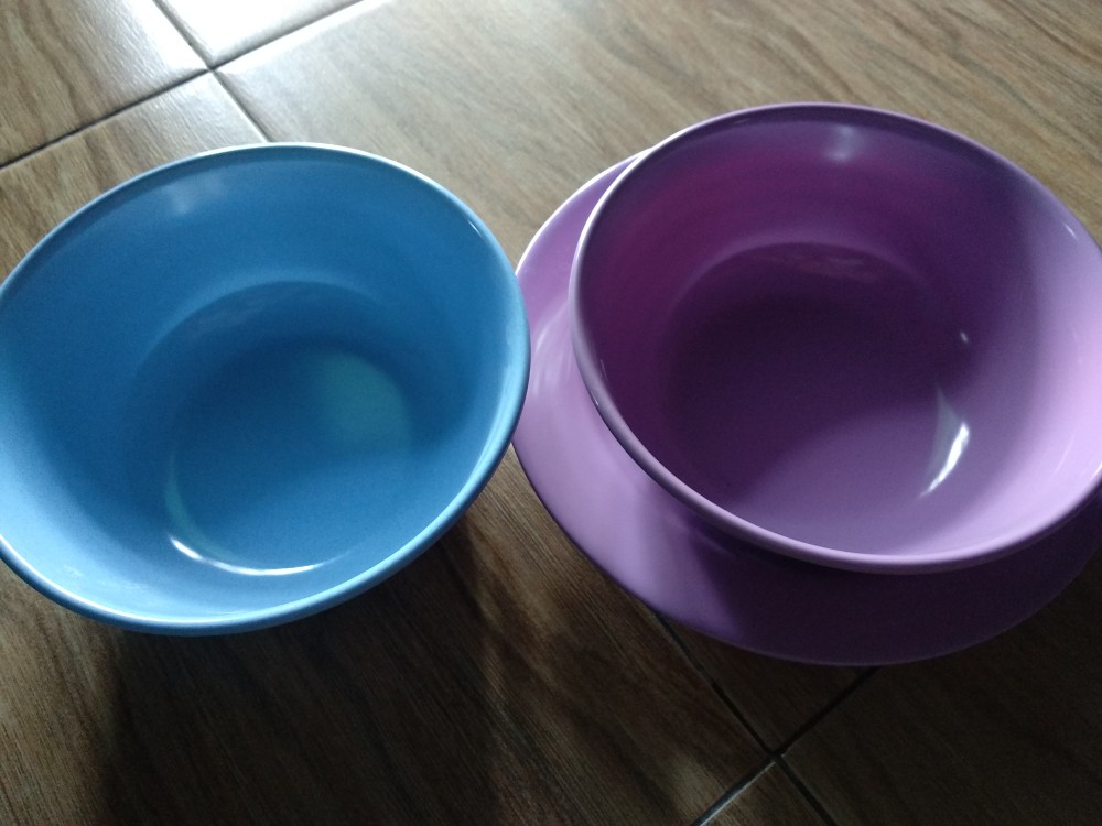 Piring Melamin Golden Flying Fish 0917