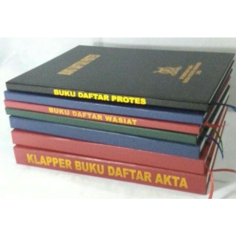 Buku protokol notaris