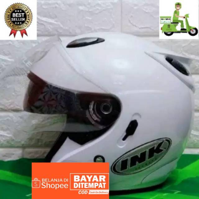  HELM  INK CENTRO KW DOUBLE  VISOR  SNI KUALITAS TERBAIK HARGA  