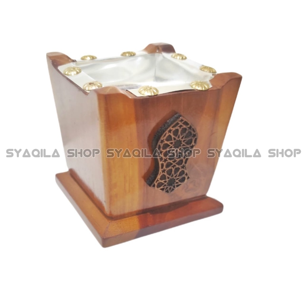 Tempat Bakar Buhur Prapen Bukhur Kayu Jati Teompah Mabkhara Terompa Pendupaan Menyan Gahru Dupa Wadah Bakhoor Tungku Aromaterapi