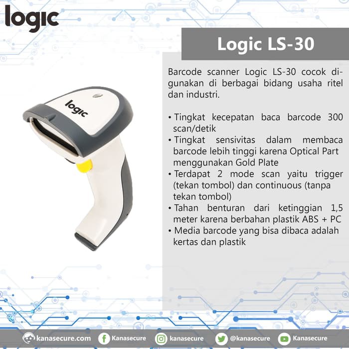 Barcode Scanner Logic LS-30