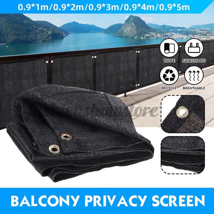 

RFID | GH 5 Size Balcony Privacy Screen Gardening Sunshade Cover Summer Baru Berkualitas