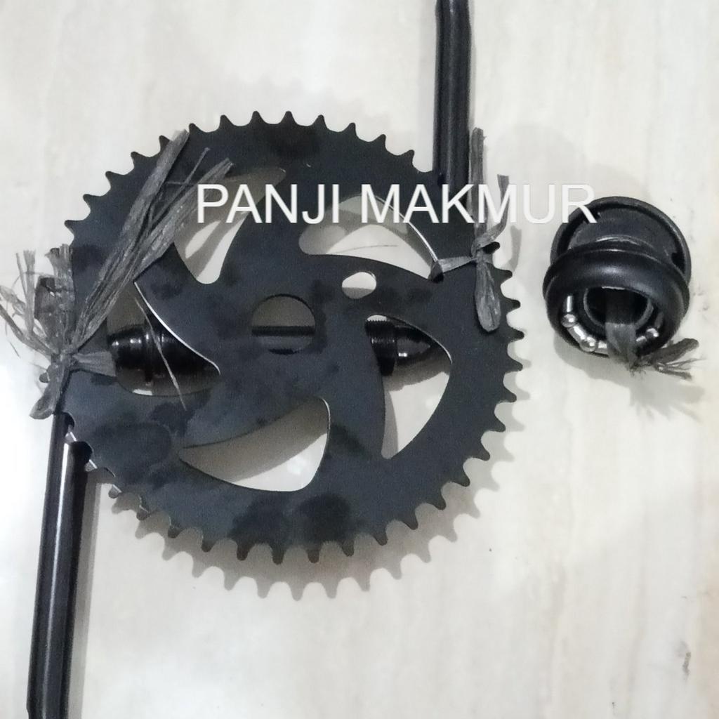 Crankset bb usa t28 gt sepeda bmx.