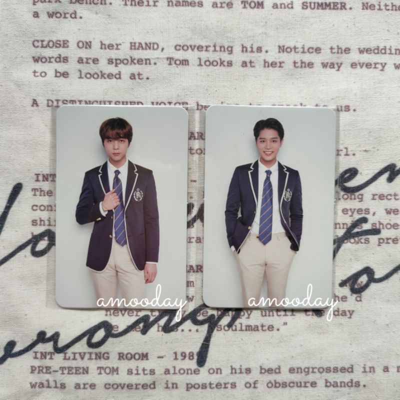 PHOTOCARD JOHNNY NCT 127  BENEFIT YIZHIYU BACK TO SCHOOL 2019