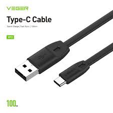 Kabel Data Type C USB Veger VP-100 2A Original Veger Fast Charging