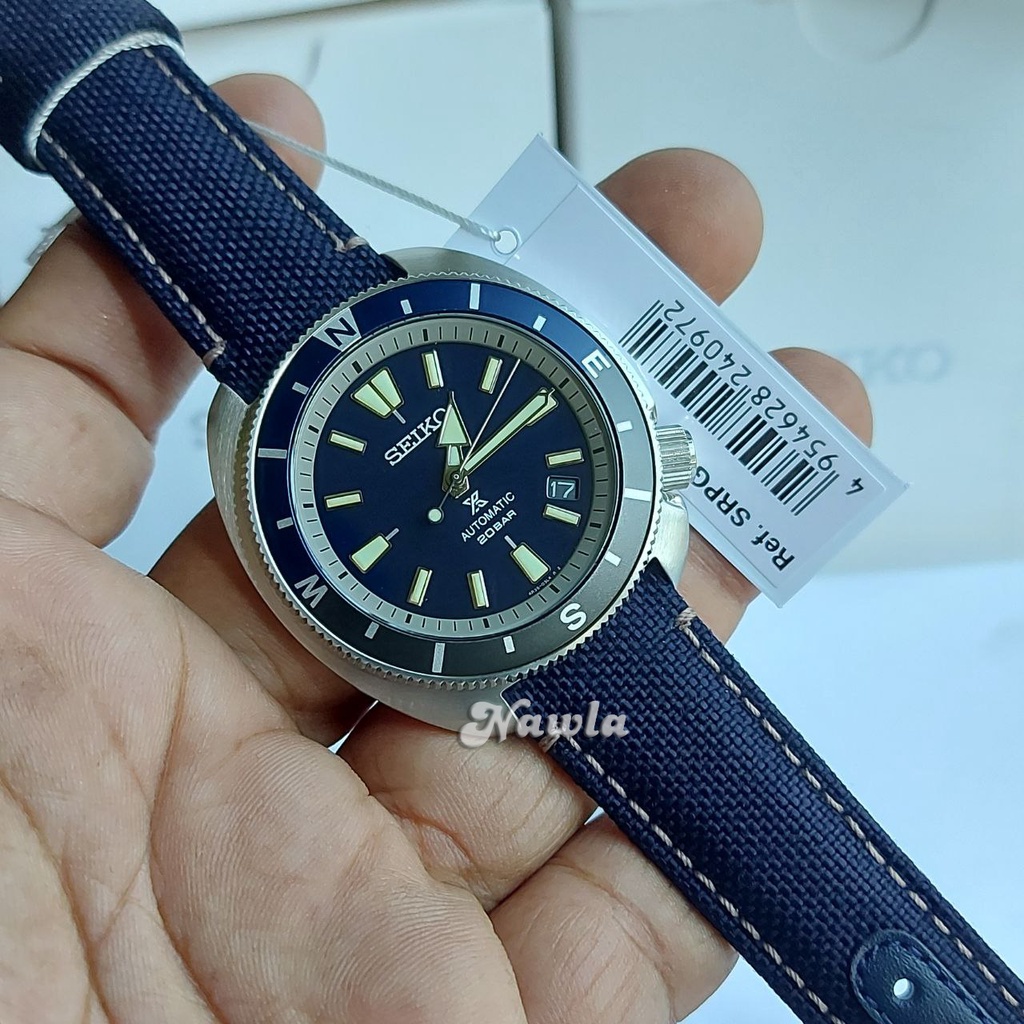 Seiko Prospex SRPG15K1 Tortoise Sapphire Blue - Jam Tangan Pria SRPG15