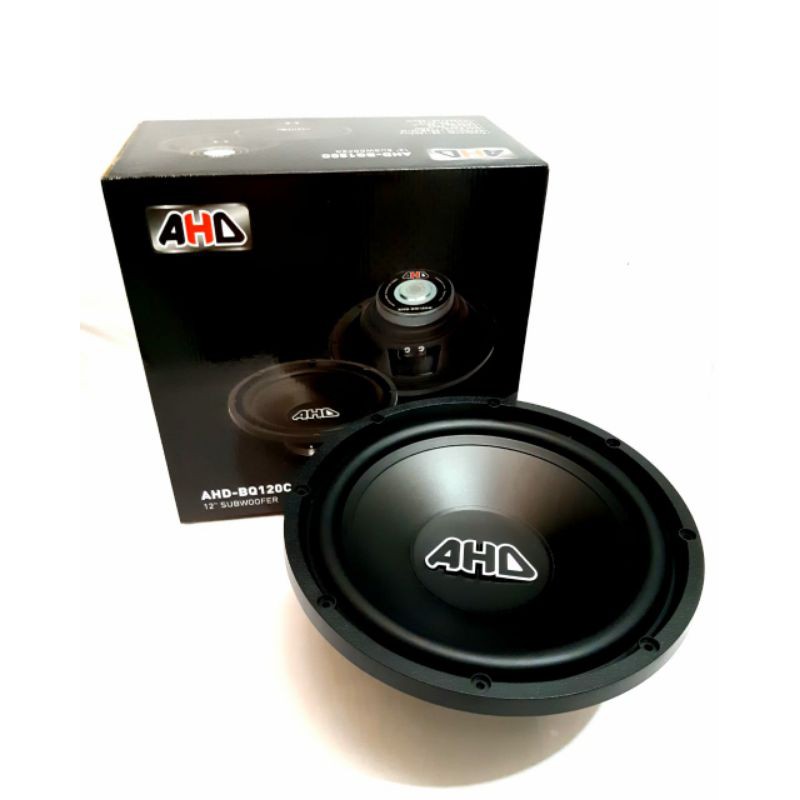 SUBWOOFER AHD-BQ120C 12” INCH SINGLE VOICE COIL