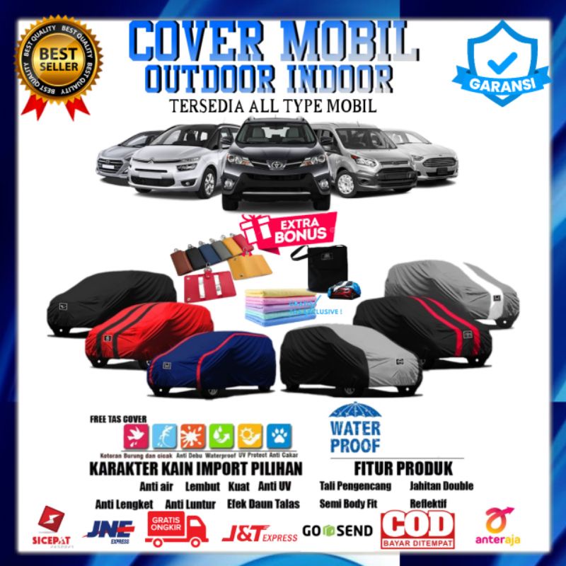 Cover Sarung Mobil INNOVA Old Reborn, Wuling, Proton Exora, CX5, Stream, Terano, Cherokee