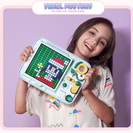 [Tersedia] Divoom Pixel Factory pixel papan gambar kreatif puzzle yang dilukis dengan tangan papan anak-anak hadiah ulang tahun DIY