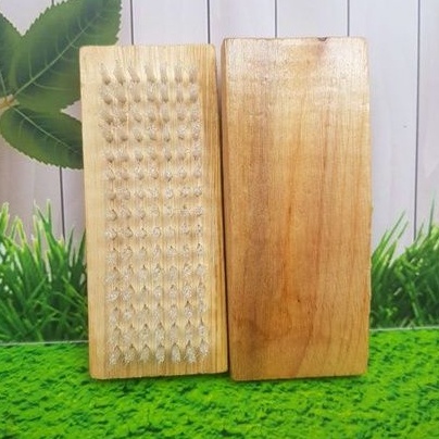 GOS -F304- SIKAT CUCI BAJU KAYU - SIKAT LANTAI - SIKAT SERBAGUNA GAGANG KAYU