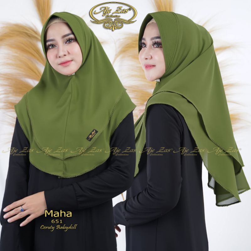 Maha picot hijab by aje zas