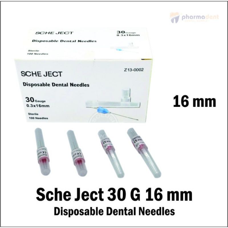 Dental Needles Sche ject Needle Citoject Scheject 30G 12mm 16mm 21mm