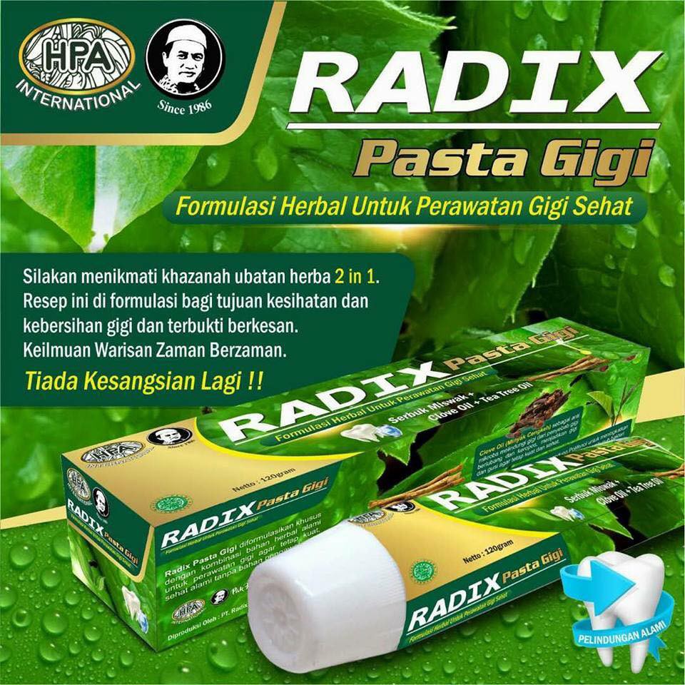 RADIX PASTA GIGI / Pasta Gigi RADIX (RPG)