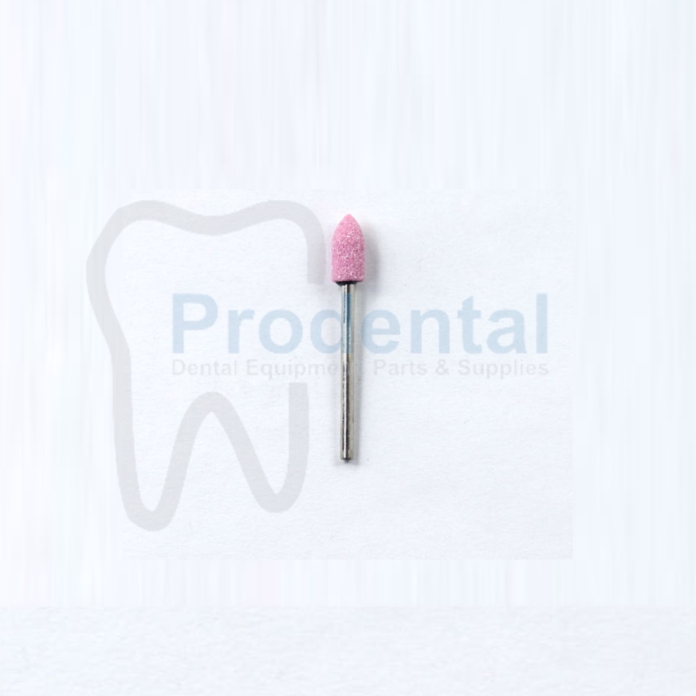 Dental Stone Pink / Pink Bur Stone Merah Muda Mata Bur Poles Gigi (Pink E)