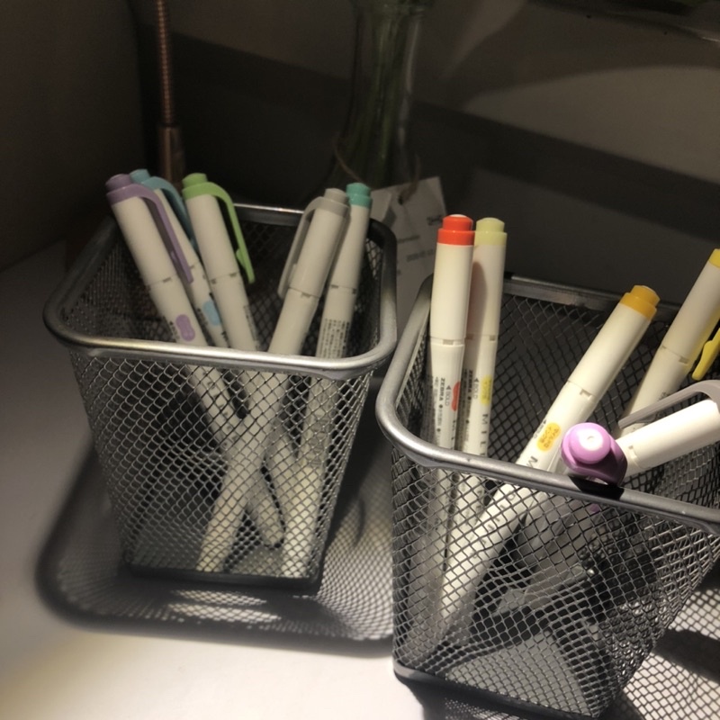 

Organizer Metal Mesh Tempat Pensil Pen Holder IKEA