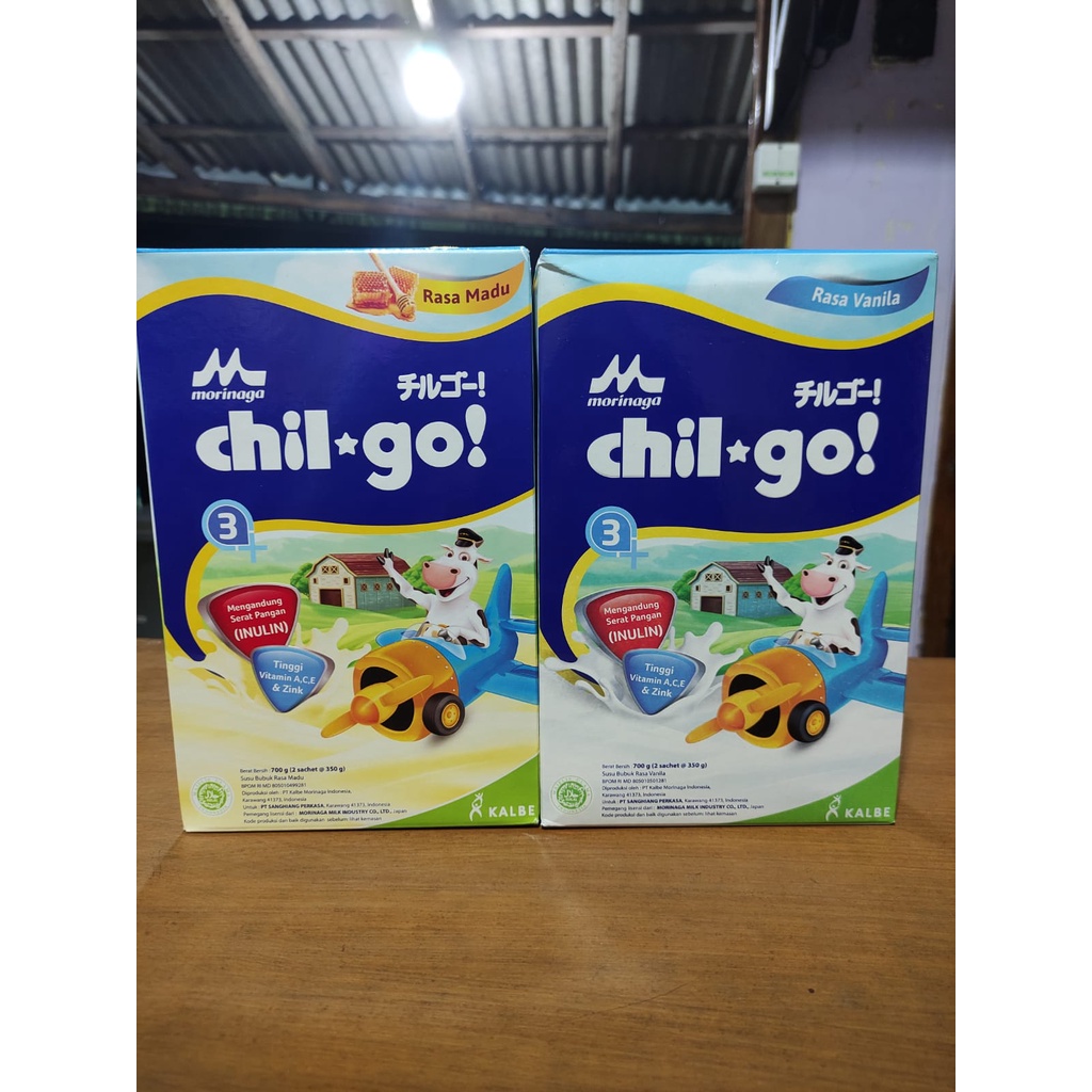 MORINAGA CHILGO CHIL GO POWDER 300gram / 700gram 1+ / 3+ / MADU / VANILA