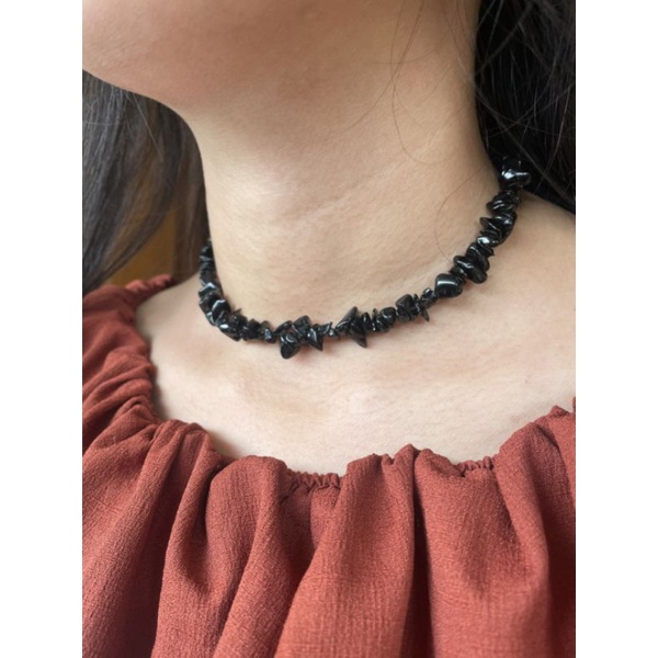 Chelsea Choker/ Kalung Batu 1 layer