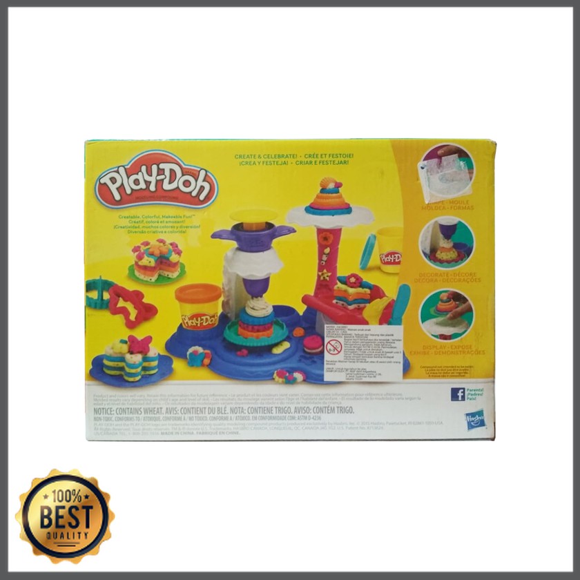 play doh kitchen creations cake