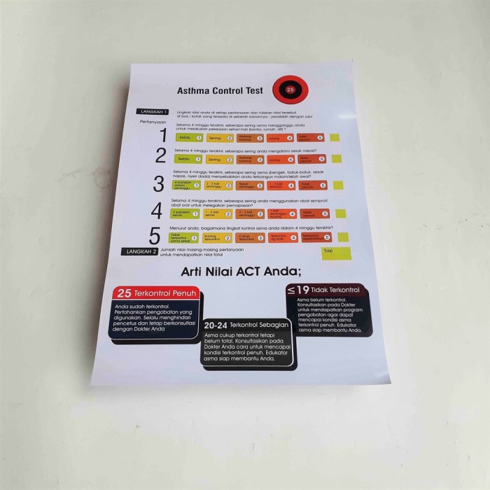 

Produk Terbaru Dc636 Poster Asthma Control Test Poster Asma Kontrol Tes Poster Act