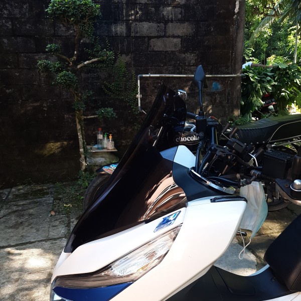 Windshield pcx 150 / windshield pcx 150 tinggi / windshield pcx 150 smoke / windshield pcx 150 lokal