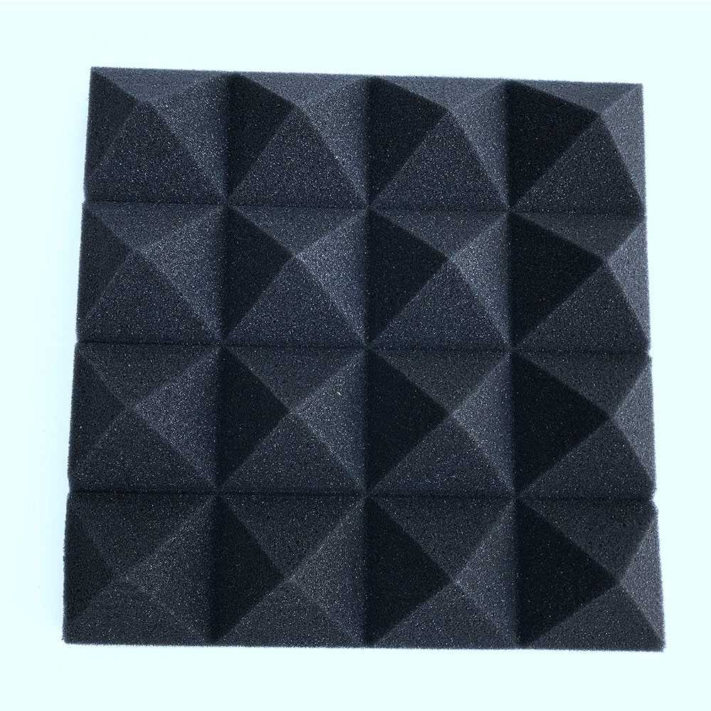 (BISA COD) FTIHSHPJROD Busa Telur Peredam Suara Soundproof Foam 25x25x5CM 12PCS - SFS1