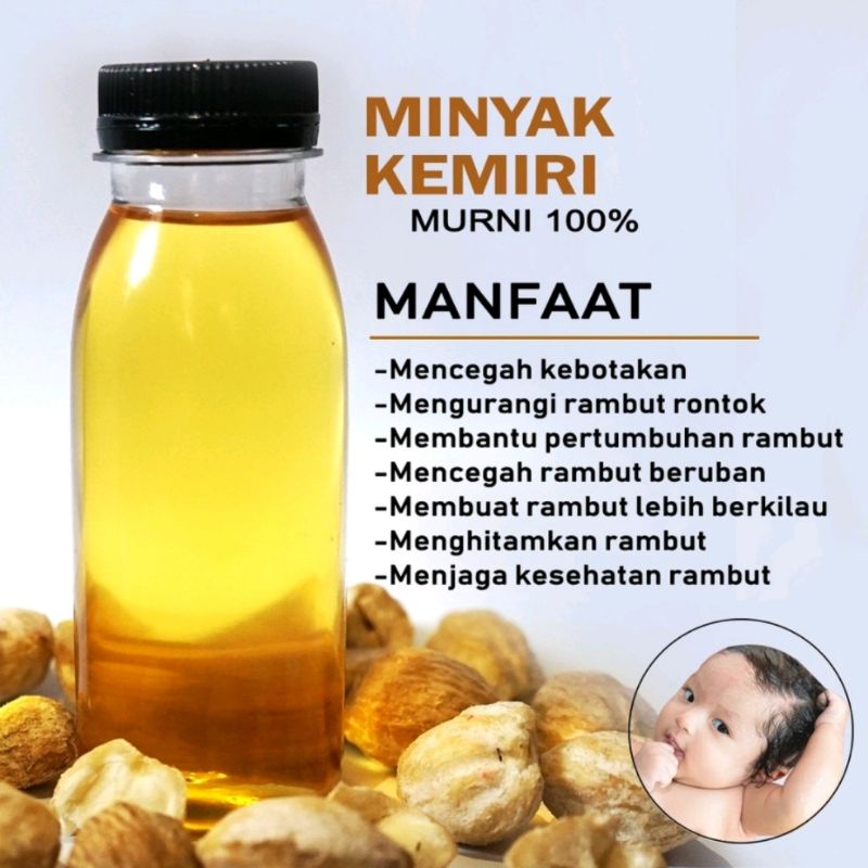 Minyak Kemiri 100% Murni